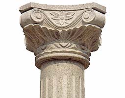 Гранитные и мраморные колонны из натурального камня